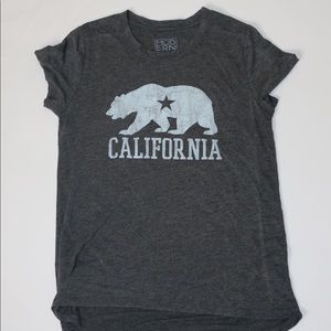 Gray California Logo T-shirt